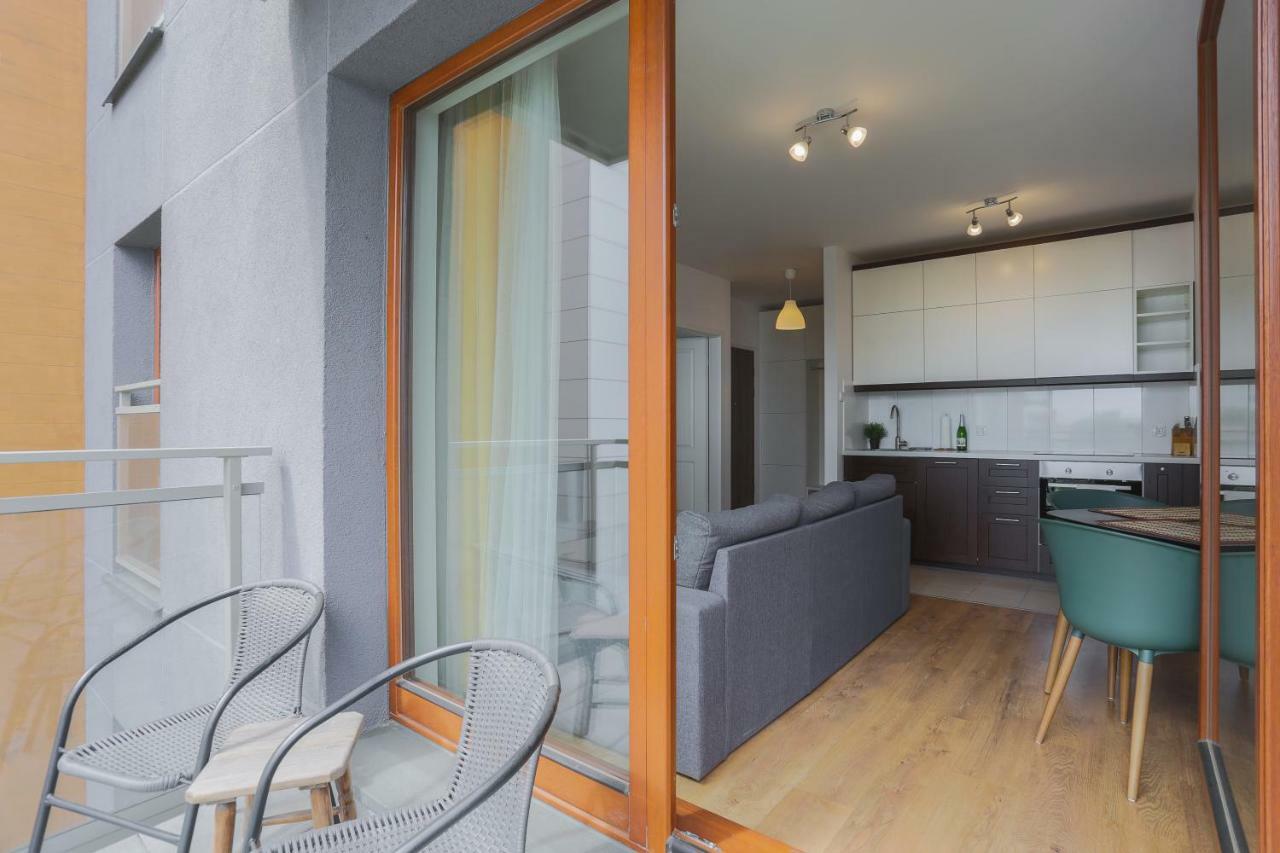 Apartament Gdansk Z Balkonem Stare Miasto Bagian luar foto