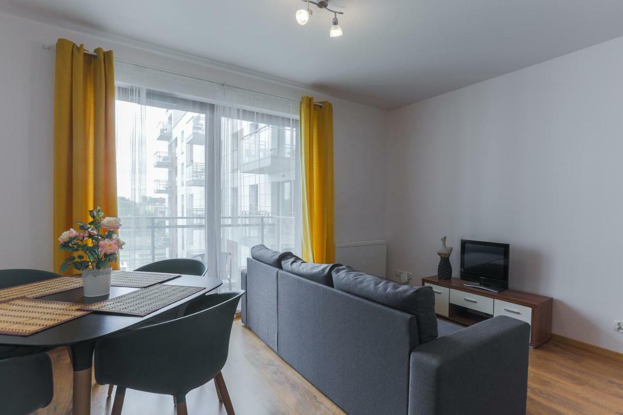 Apartament Gdansk Z Balkonem Stare Miasto Bagian luar foto
