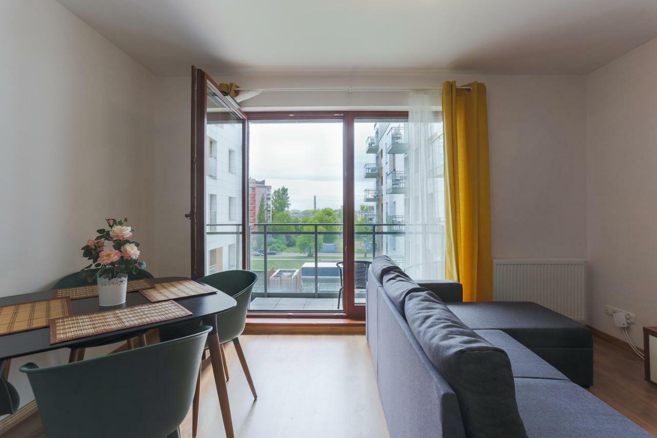 Apartament Gdansk Z Balkonem Stare Miasto Bagian luar foto